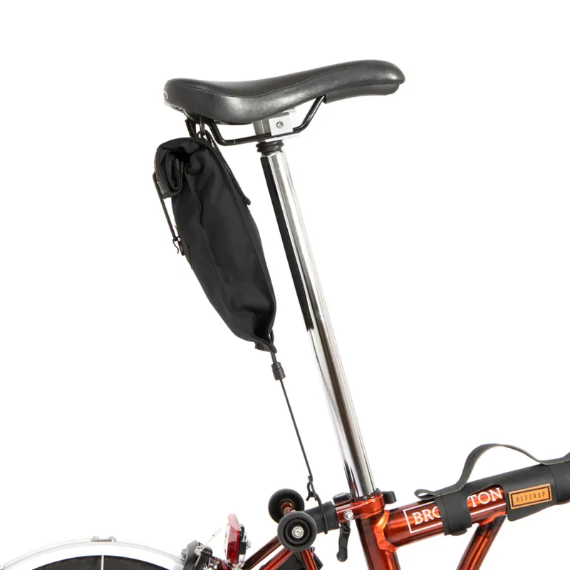 Restrap  Large City Saddle Bag - 2L - Black-1