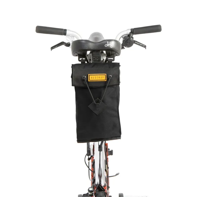 Restrap  Large City Saddle Bag - 2L - Black-2