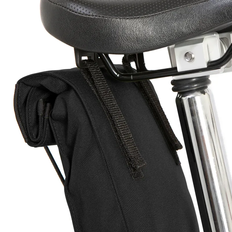 Restrap  Large City Saddle Bag - 2L - Black-3
