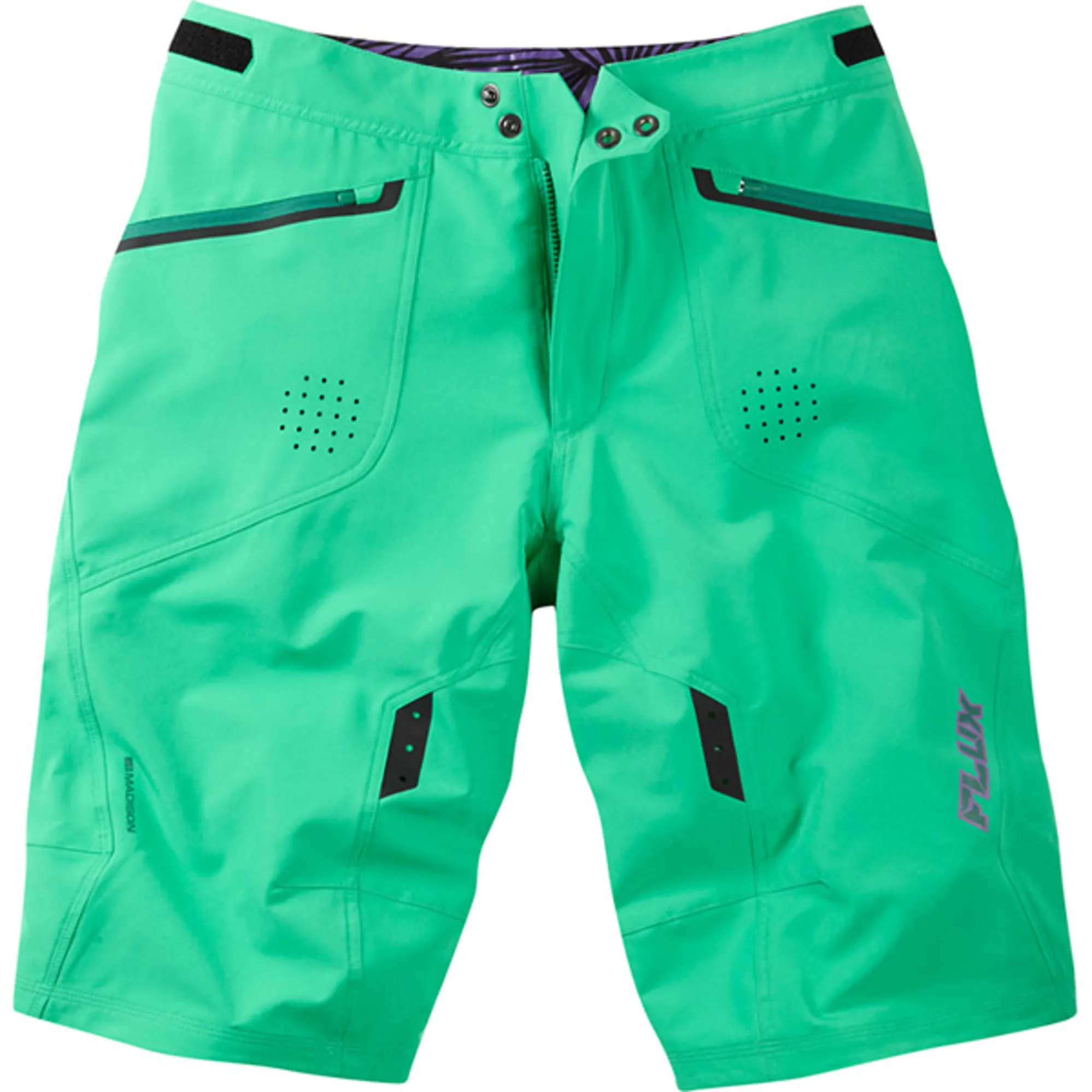 Madison Flux Baggy Shorts Green