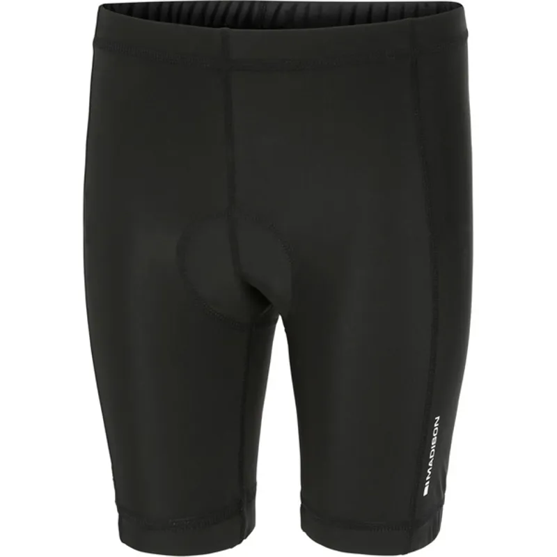 Madison Kids Track Lycra Shorts - Black