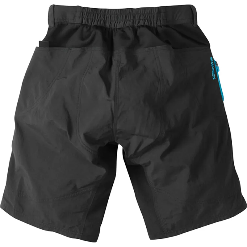 Madison Trail Womens Baggy Shorts - Black-1
