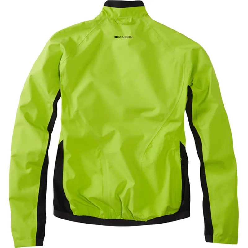 Madison Sportive Hi-Viz Womens Waterproof Jacket - Green-1