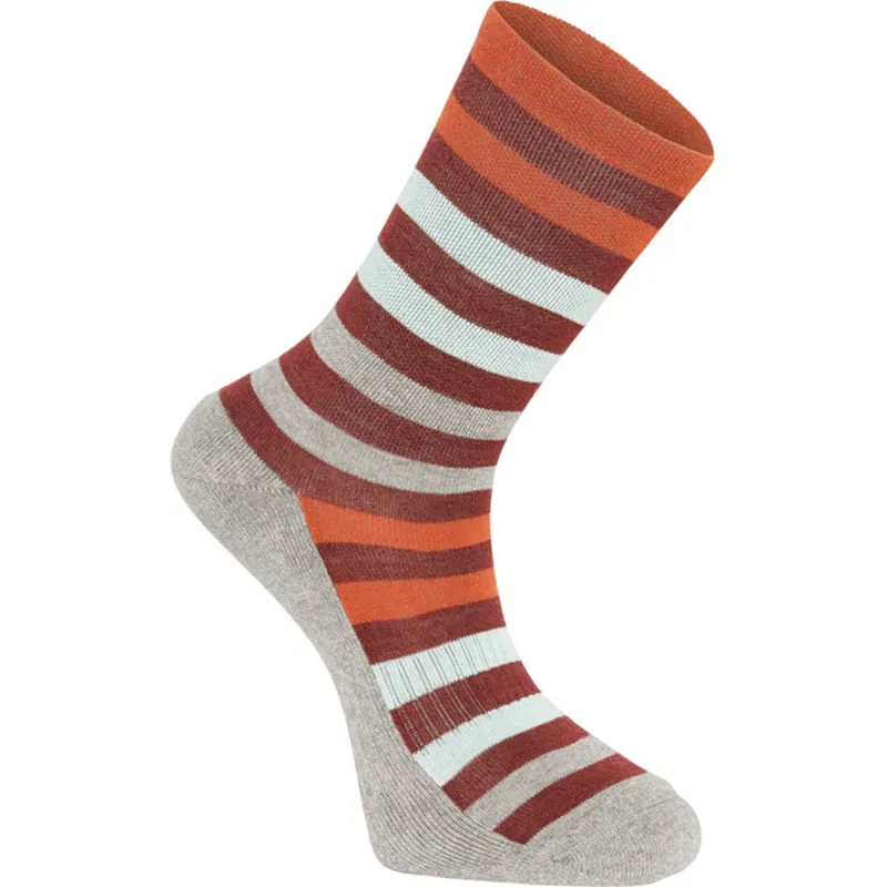 Madison Isoler Merino 3-Season Sock - Classy Burgundy Pop
