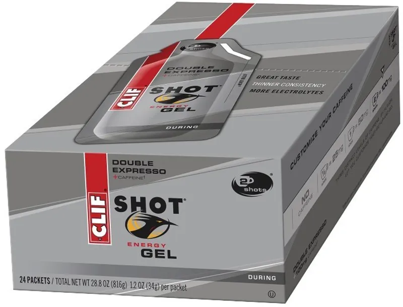 Clif Bar Shot Gel - Box of 24.