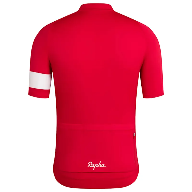 Rapha Core Men's Short Sleeve Jersey - Red-1