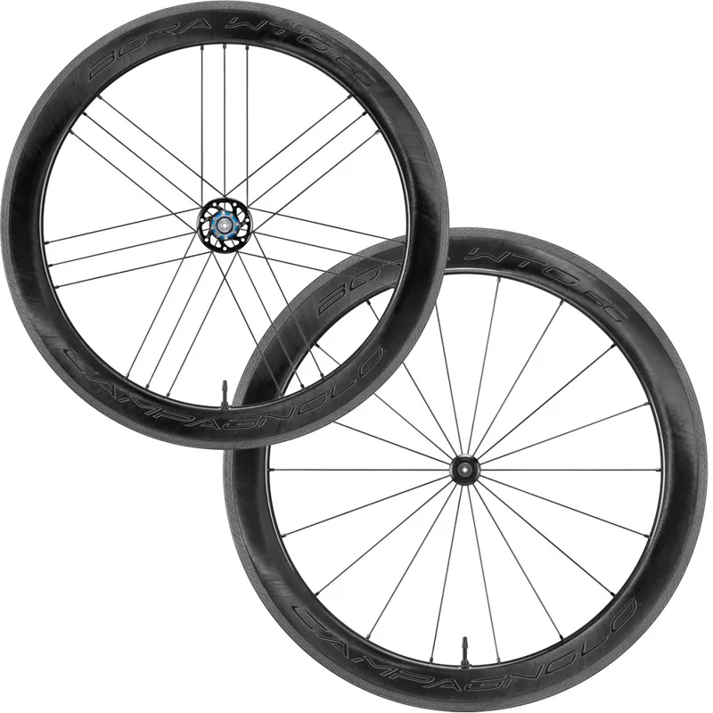 Campagnolo Bora WTO 60 2-Way Tubeless Wheelset - Dark Label - Shimano