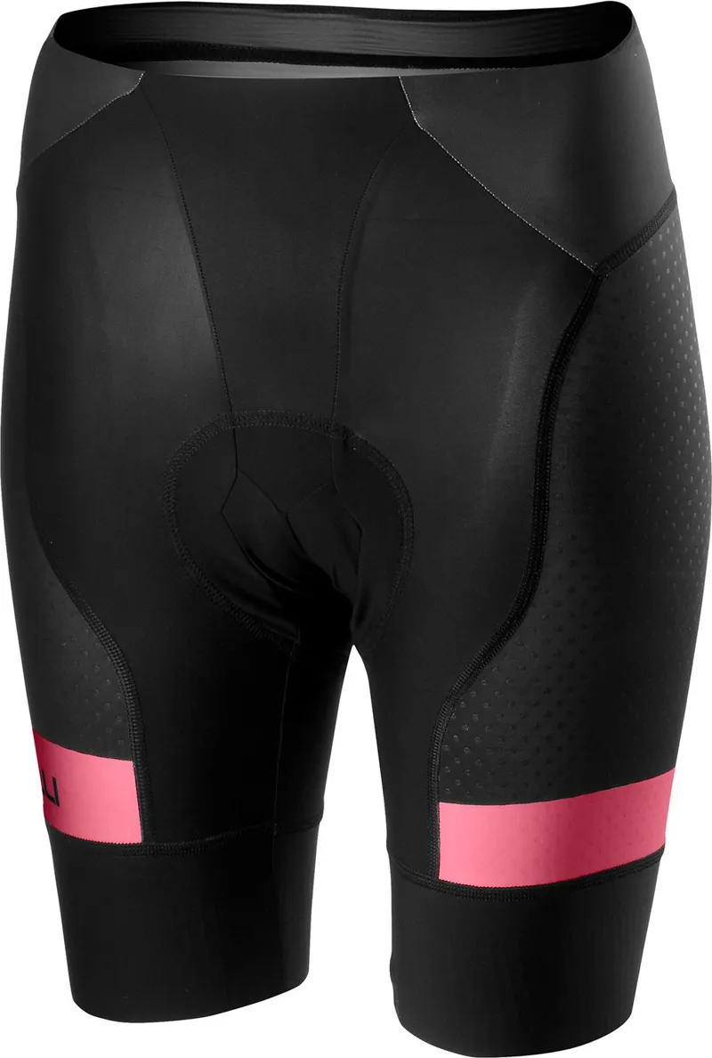Castelli Free Aero Race 4 Womens Lycra Short Team - Black/Pink