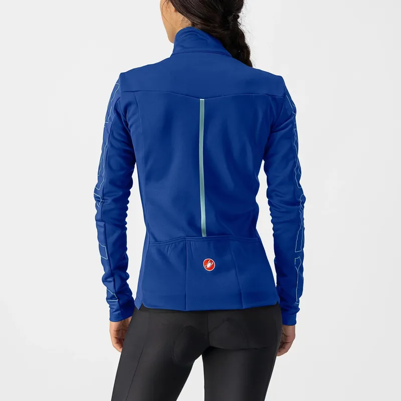 Castelli Transition Women's Jacket - Sodalite Blue/Sterling Blue-1