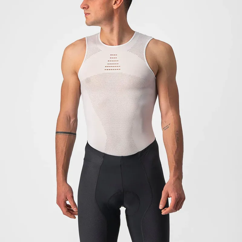 Castelli Core Seamless Men's Sleeveless Base Layer - White