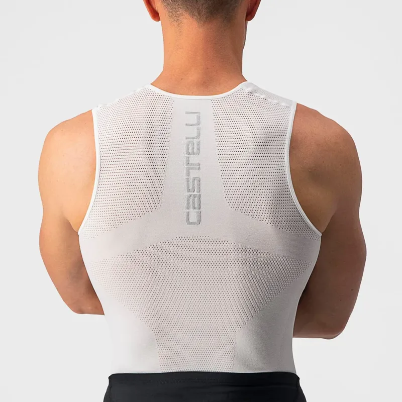 Castelli Core Seamless Men's Sleeveless Base Layer - White-4