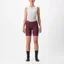Castelli Prima Women's Lycra Shorts - Deep Bordeaux/Persian Red
