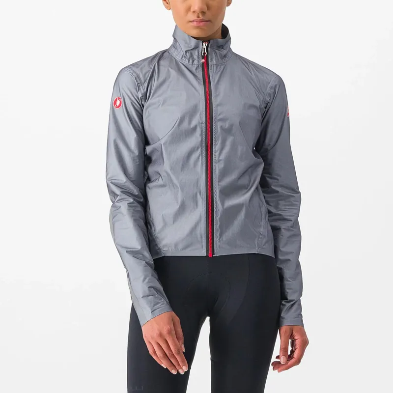 Castelli Tempesta Lite Women's Windproof Jacket - Grey
