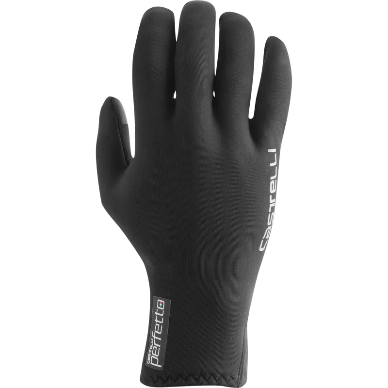 Castelli Perfetto Max Windproof Long Finger Gloves - Black