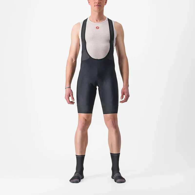 Castelli Entrata 2 Men's Bib Shorts - Black