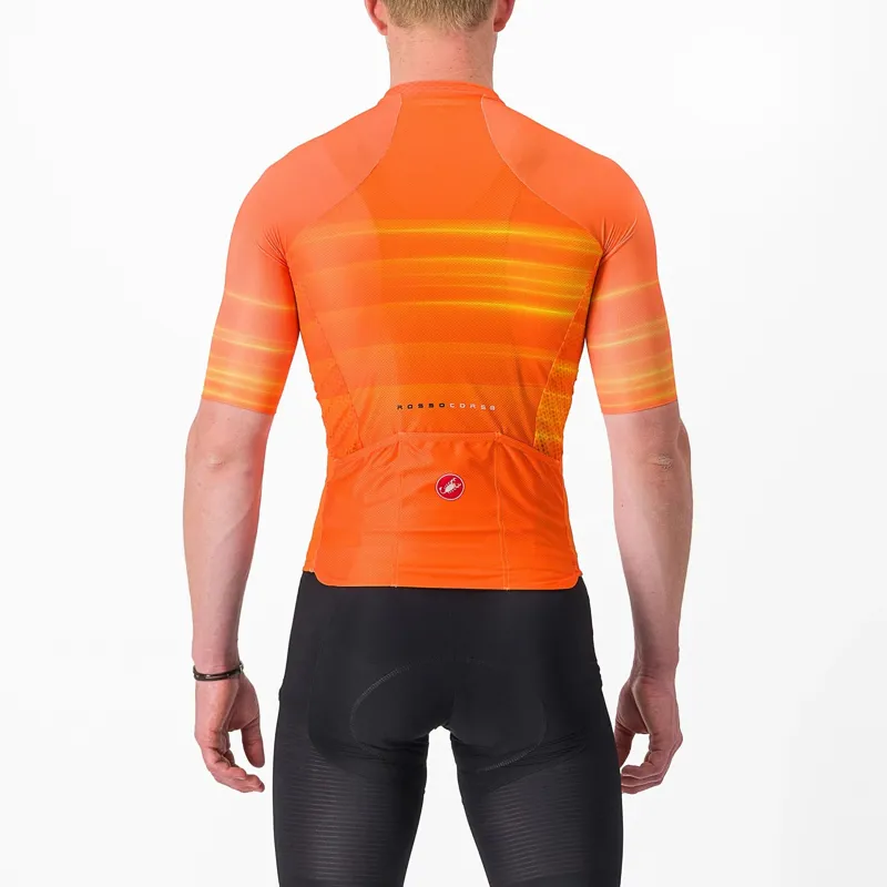 Castelli Climber's 3.0 SL 2 Men's Short Sleeve Jersey - Brilliant Orange-1