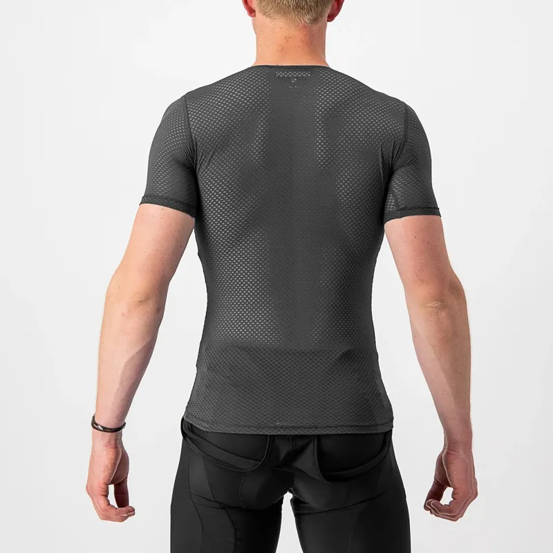 Castelli Pro Mesh 2.0 Men's Short Sleeve Base Layer - Black-1