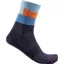 Castelli Blocco 15 Men's Socks - Belgian Blue