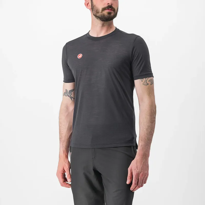 Castelli Merino Men's T-Shirt - Black