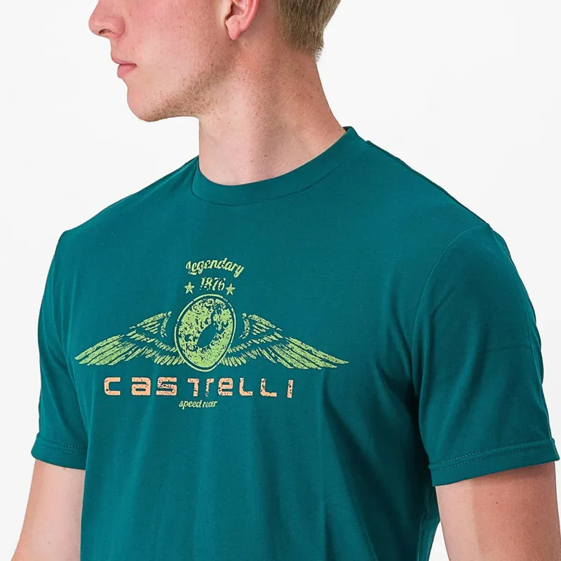 Castelli Armando 2 Men's T-Shirt - Deep Teal-2