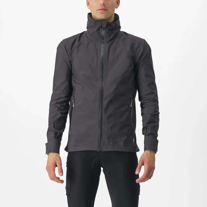 Castelli Trail GT Men's Waterproof Jacket - Dark Grey - XXXL