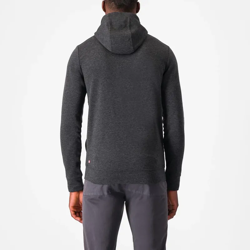 Castelli Milano 2 Men's Full Zip Fleece - Dark Grey-1