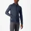 Castelli Milano 2 Men's Full Zip Fleece - Savile Blue