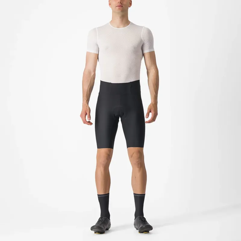 Castelli Espresso Men's Lycra Shorts - Black - Medium