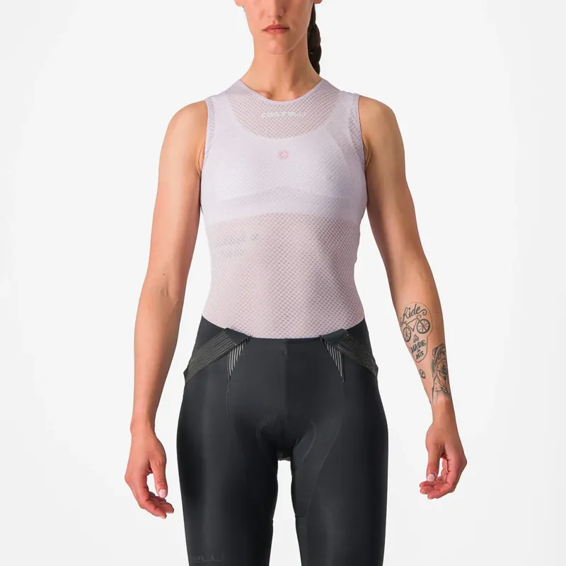 Castelli Pro Mesh Women's Sleeveless Base Layer - Purple Mist
