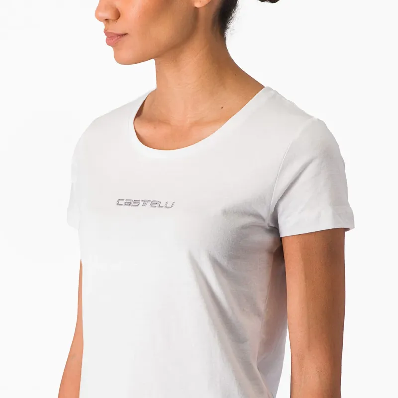 Castelli Classico Women's T-Shirt - White-2