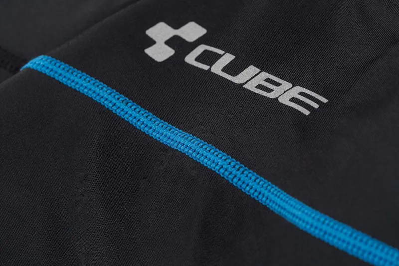Cube Junior Cycle Shorts - Black/Blue-2