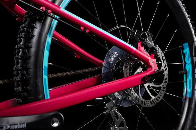 Cube Access 240 Disc 2019 24w Kids Bike - Berry/Aqua/Pink-3