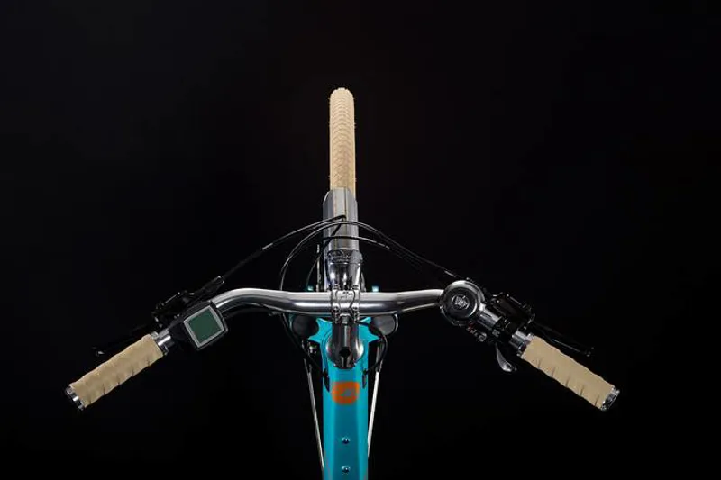 Cube Elly Ride Hybrid 400 2019 Womens Electric Bike - Aqua/Orange-2