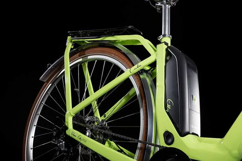 Cube Elly Ride Hybrid 500 2019 Womens Electric Bike - Green/Black-5