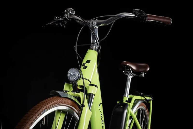 Cube Elly Ride Hybrid 500 2019 Womens Electric Bike - Green/Black-1