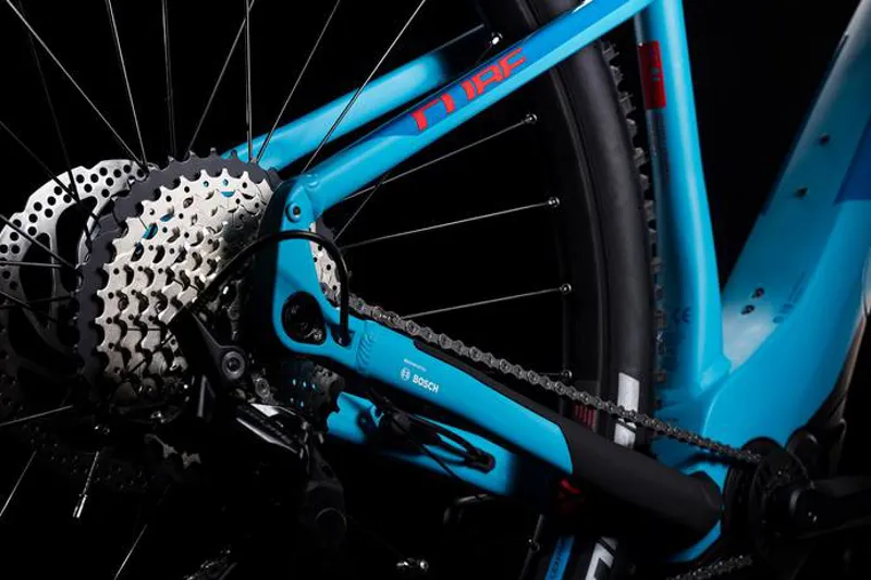 Cube Reaction Hybrid EXC 500 29er 2019 Electric MTB Bike - Blue/Red-4