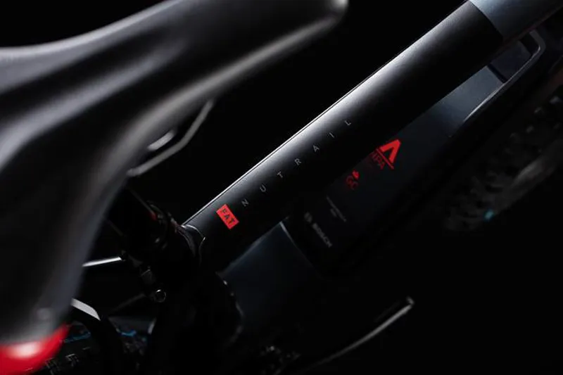 Cube Nutrail Hybrid 500 2019 Electric Mountain Bike - Iridium/Red-3