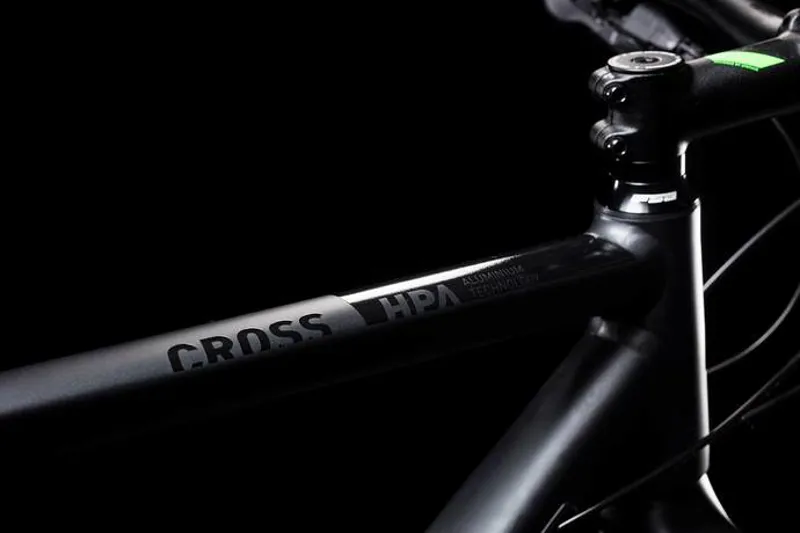 Cube Cross Pro 2019 Hybrid Bike - Iridium/Green-4