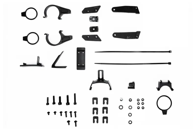 Cube Acid Mudguard Set ST 65 29 Inch - Black 65mm-2