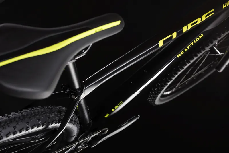 Cube Reaction Race 27.5 2019 Hardtail Mountain Bike - Black/Yellow-5