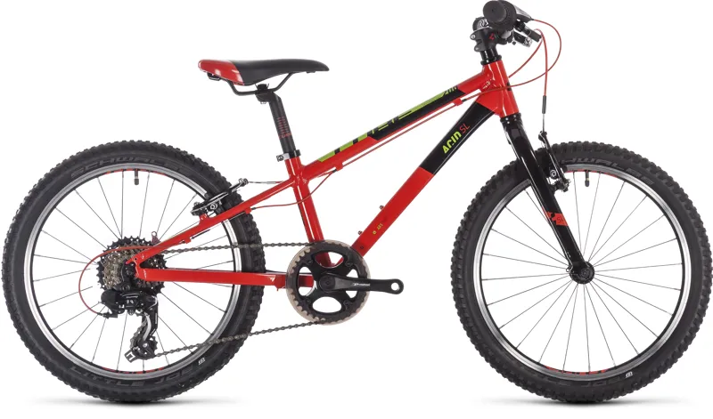 Cube Acid 200 SL 2019 Kids Bike - Red/Green/Black