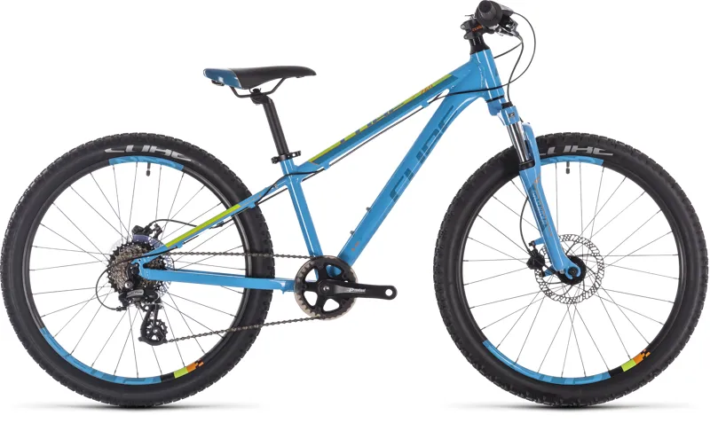 Cube Acid 240 Disc 2019 24w Kids Bike Reefblue/Kiwi/Red