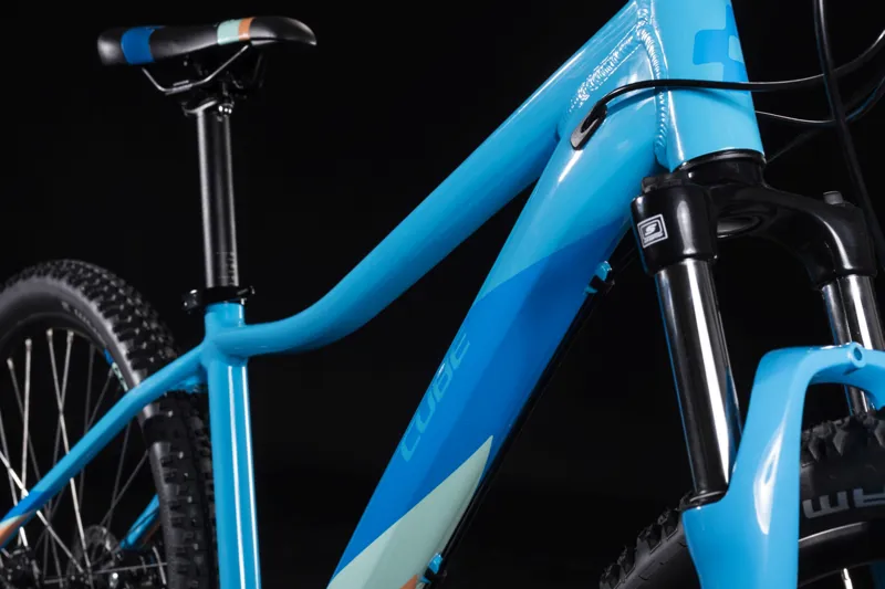 Cube Access WS 27.5 Womens 2019 Hardtail MTB Bike - Reefblue/Apricot-1