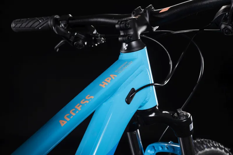 Cube Access WS 27.5 Womens 2019 Hardtail MTB Bike - Reefblue/Apricot-3