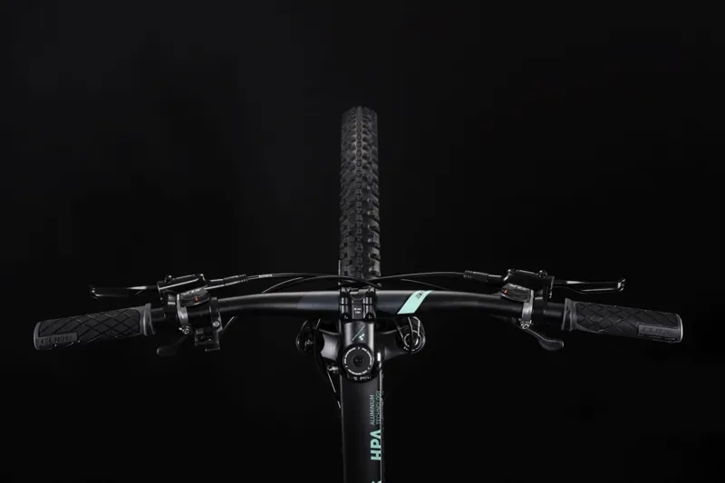 Cube Access WS SL 29er 2019 Womens Hardtail MTB Bike - Black/Mint-1