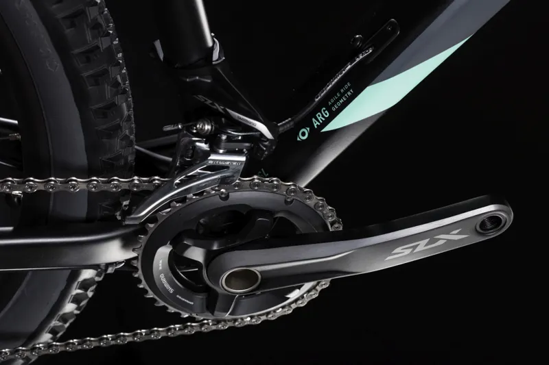 Cube Access WS SL 29er 2019 Womens Hardtail MTB Bike - Black/Mint-3