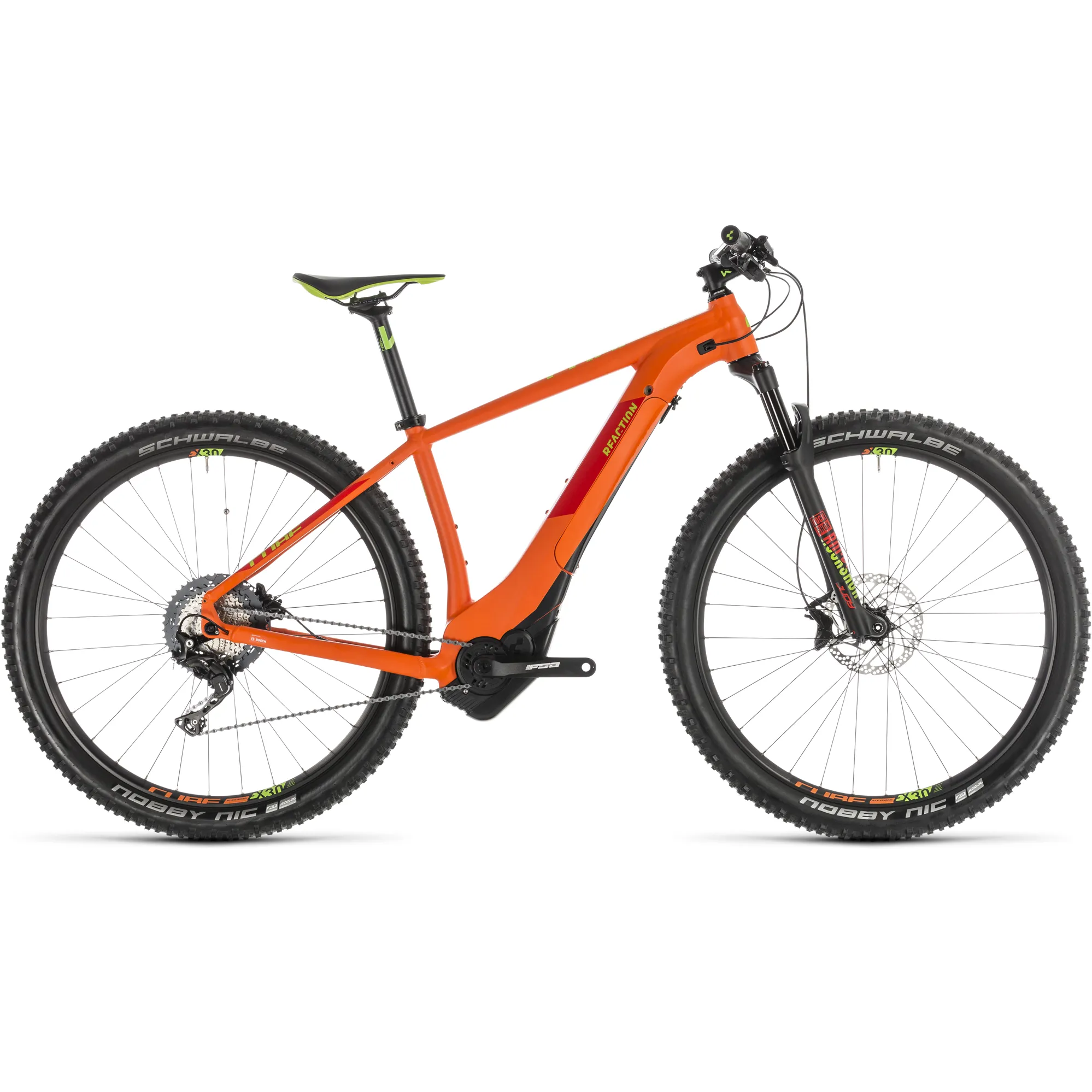 Cube mtb orange sale