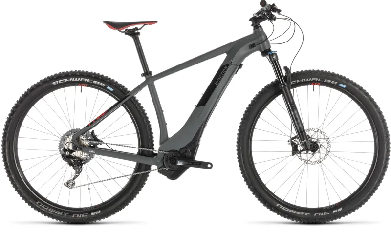 Cube Reaction Hybrid SLT 500 Kiox 27.5 2019 Electric MTB Bike - Grey