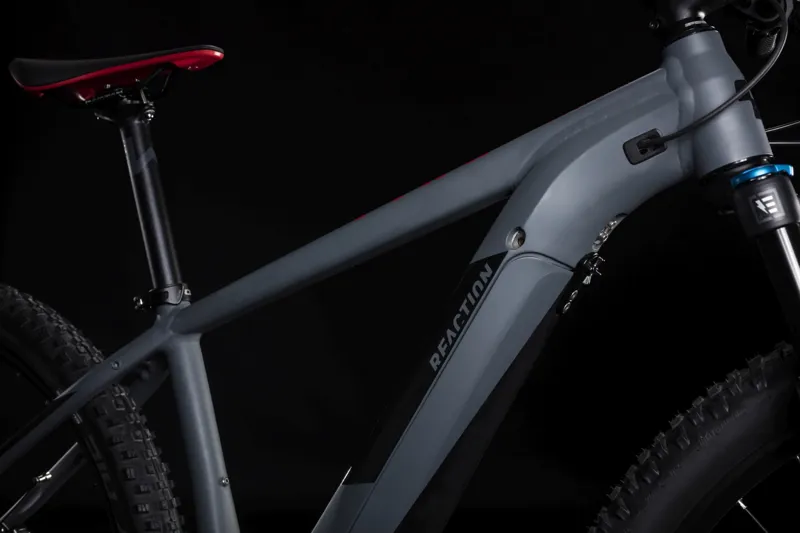 Cube Reaction Hybrid SLT 500 Kiox 27.5 2019 Electric MTB Bike - Grey-1