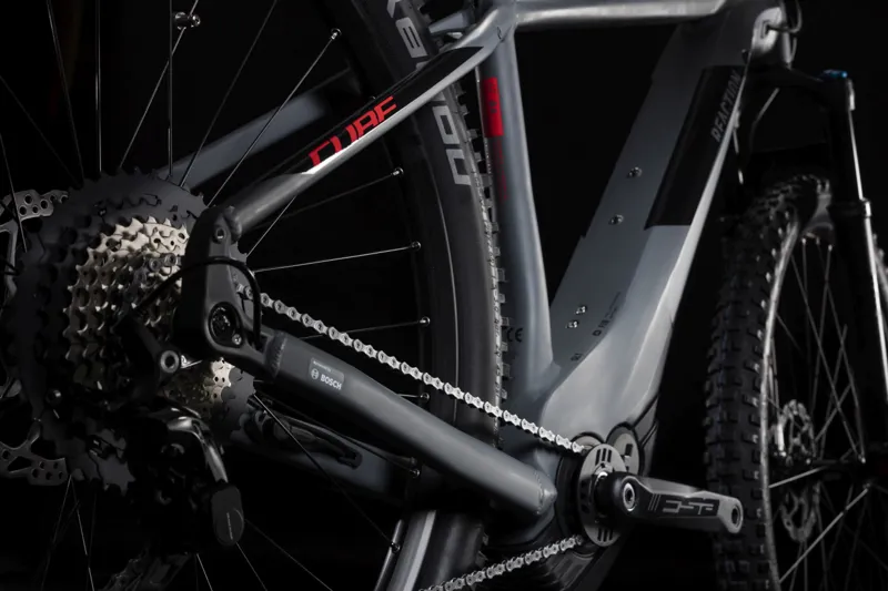 Cube Reaction Hybrid SLT 500 Kiox 27.5 2019 Electric MTB Bike - Grey-2